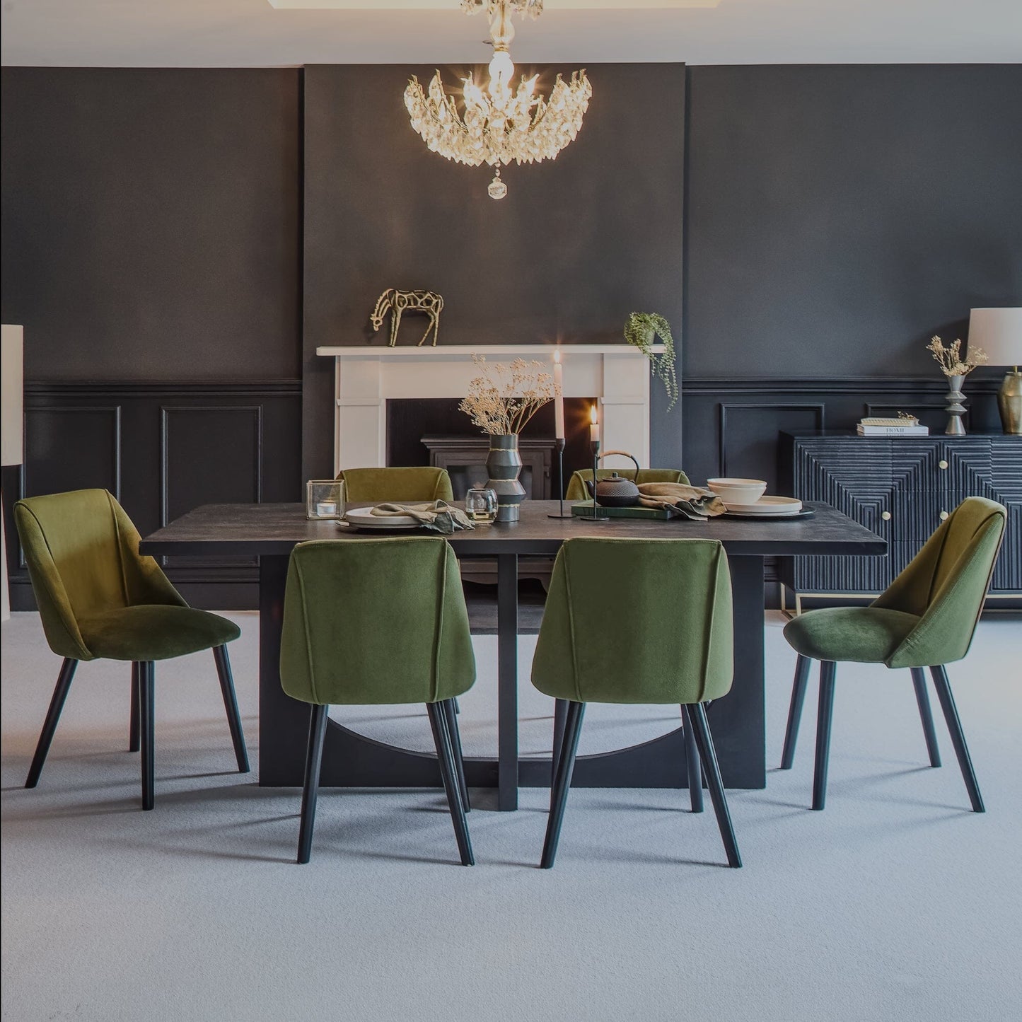 Green Dining Chairs