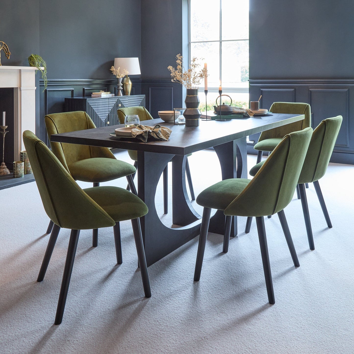 Green Dining Chairs