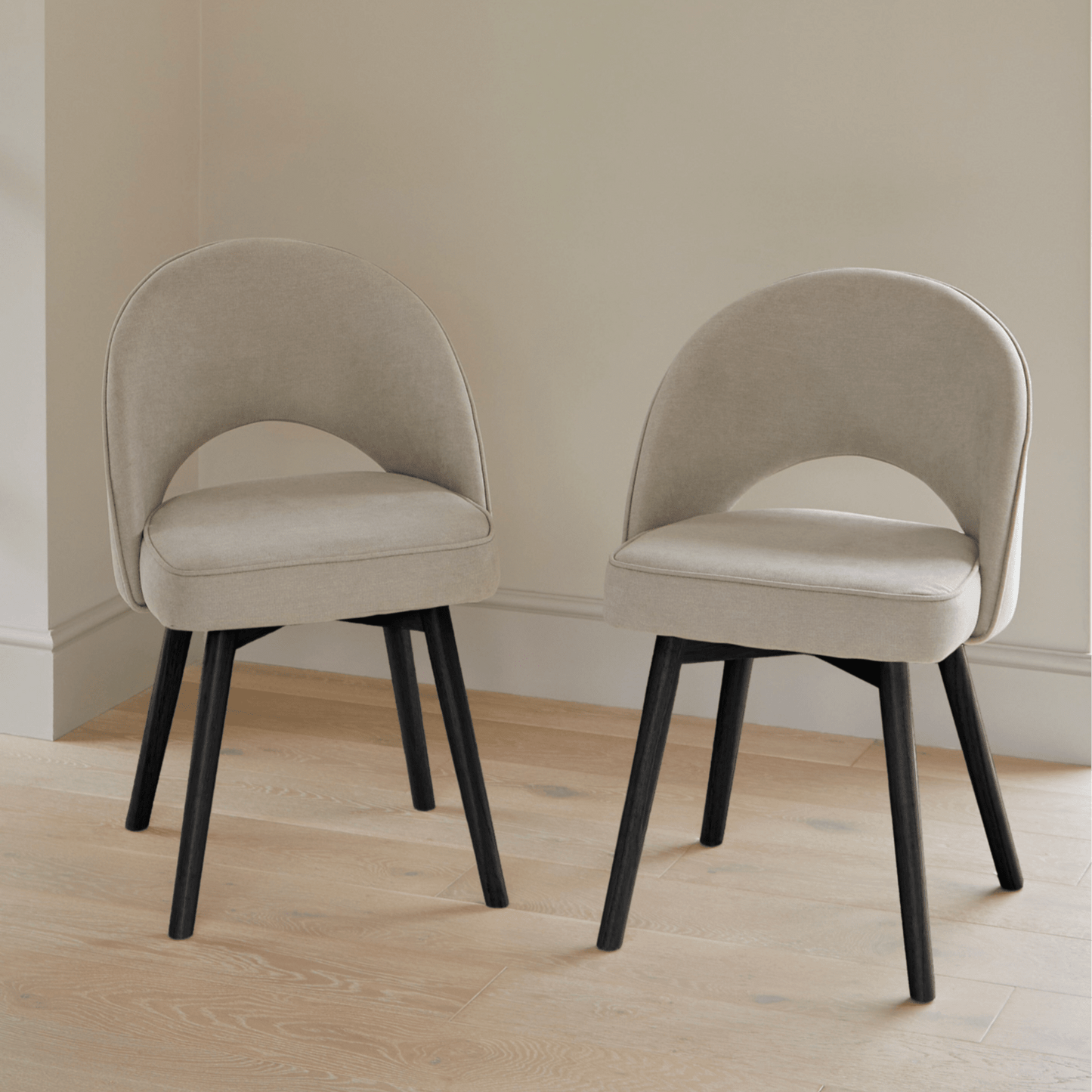 dining chairs beige