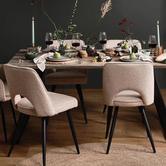 Boucle Dining Chairs