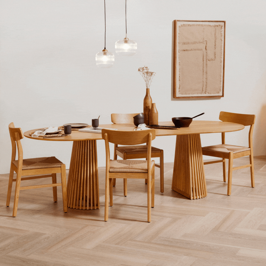 Wooden Woven Chairs