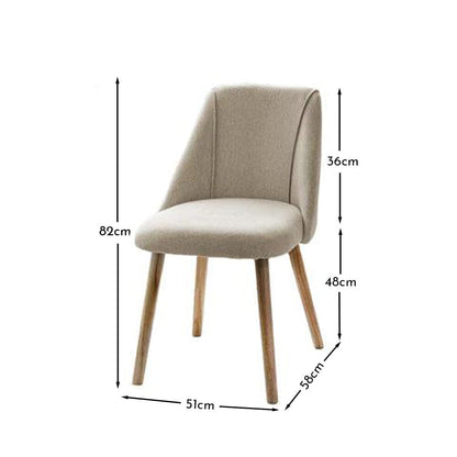 Freya Sand Dining Chairs