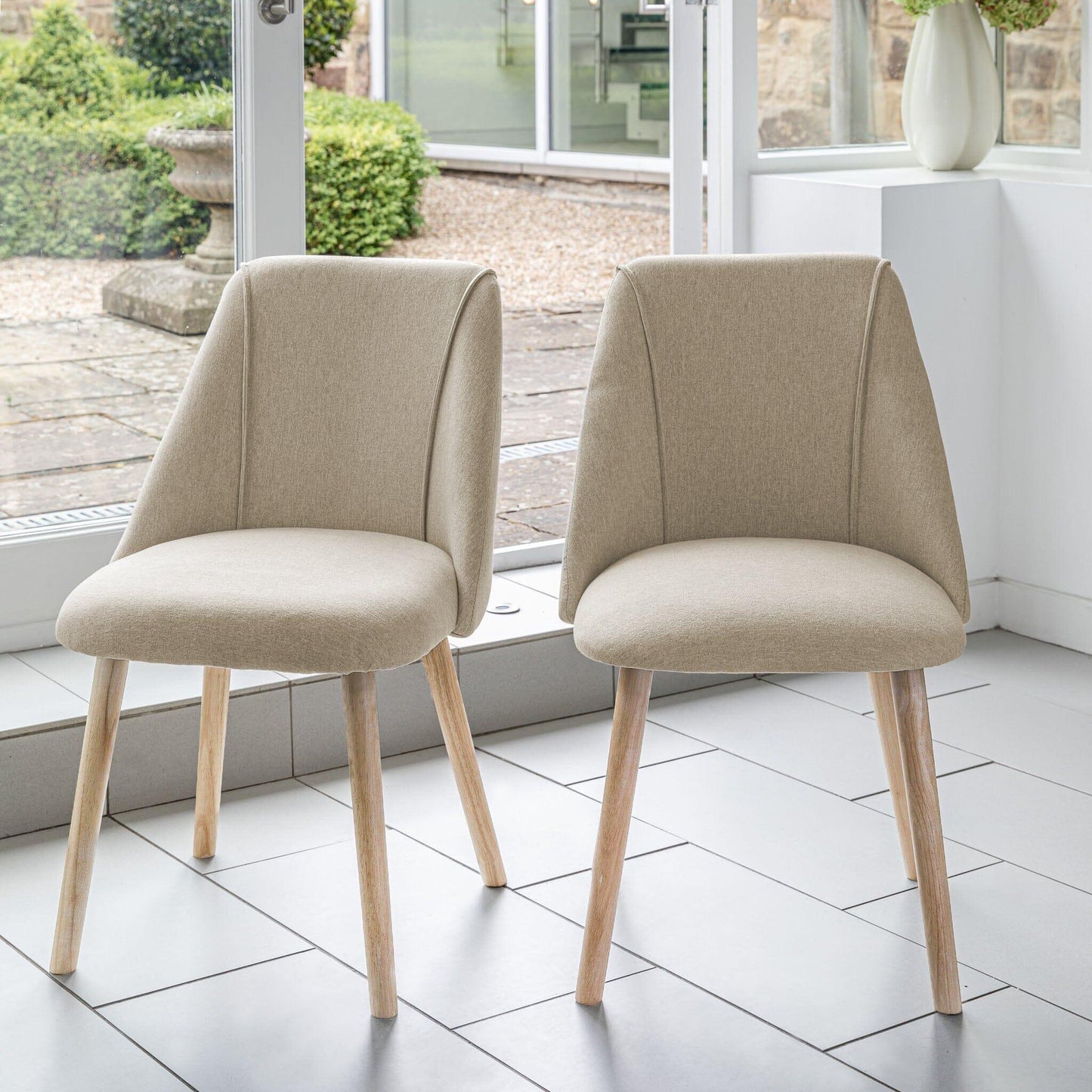 Freya Sand Dining Chairs