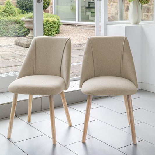 Freya Sand Dining Chairs
