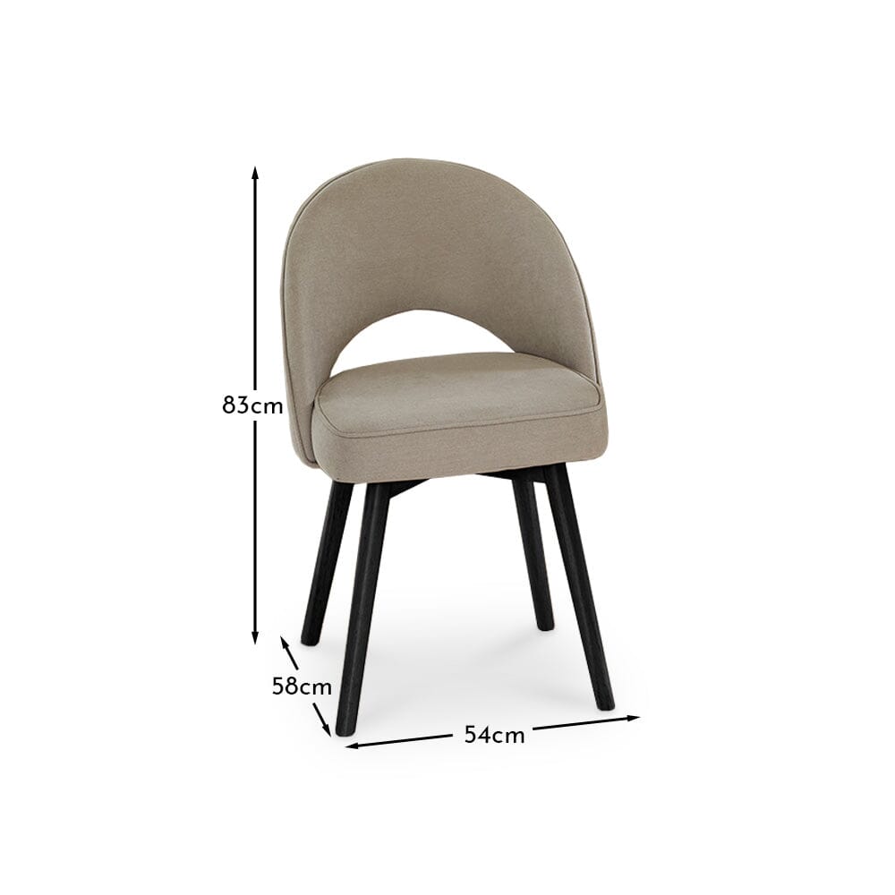 dining chairs beige