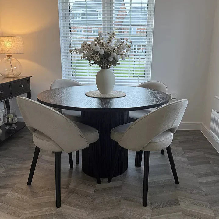 dining chairs beige