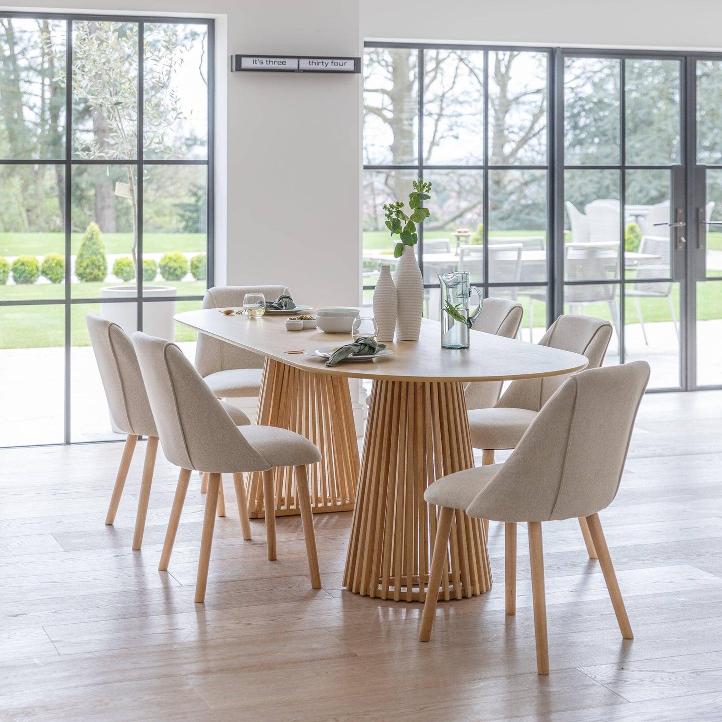 Freya Sand Dining Chairs